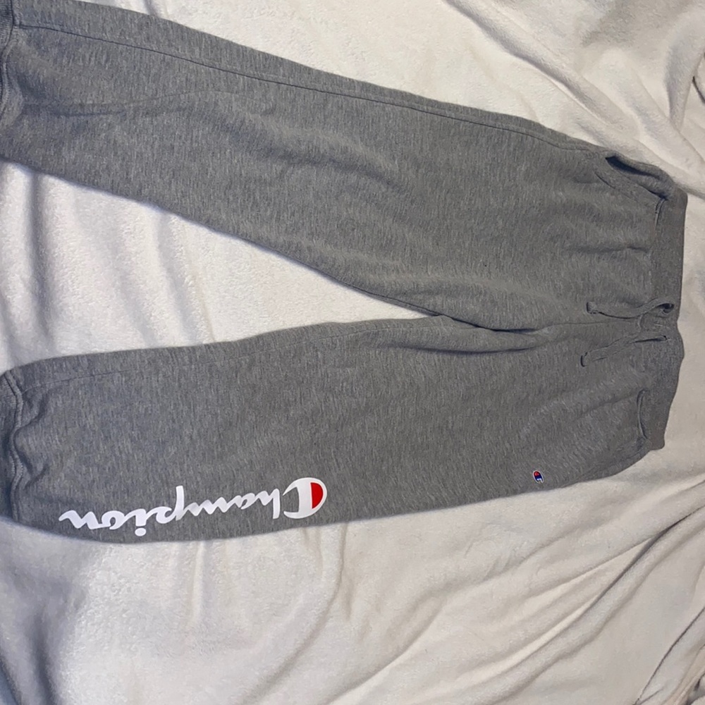 Champion youth XL grey sweatpants